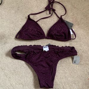 Lace bikini